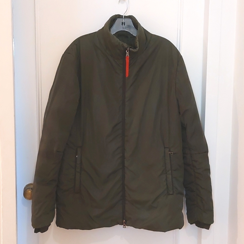 Prada minimalist puffer jacket size 52